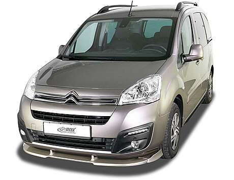 RDX RDFAVX30459 Front Spoiler VARIO-X for CITROEN Berlingo (7 / 2015+) & for PEUGEOT Partner (7 / 2015+) Front Lip Splitter