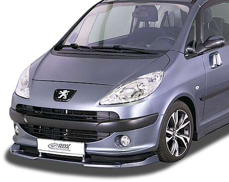 RDX RDFAVX30924 Front Spoiler VARIO-X for PEUGEOT 1007 Front Lip Splitter