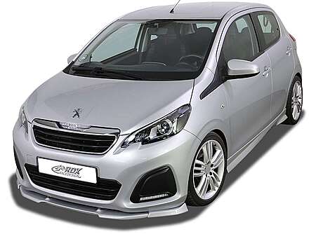 RDX RDFAVX30788 Front Spoiler VARIO-X for PEUGEOT 108 Front Lip Splitter