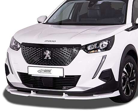 RDX RDFAVX30131 Front Spoiler VARIO-X for PEUGEOT 2008 (U) 2019+ Front Lip Splitter