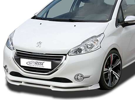 RDX RDFAVX30675 Front Spoiler VARIO-X for PEUGEOT 208 (2012-2019) Front Lip Splitter