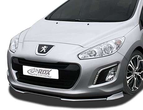 RDX RDFAVX30449 Front Spoiler VARIO-X for PEUGEOT 308 Phase 2 Front Lip Splitter