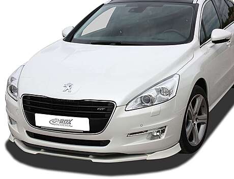 RDX RDFAVX30451 Front Spoiler VARIO-X for PEUGEOT 508 (8) 2010-2014 Front Lip Splitter