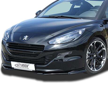 RDX RDFAVX30454 Front Spoiler VARIO-X for PEUGEOT RCZ Phase 2 2013+ Front Lip Splitter