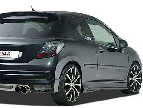 RDX RDSL291 Side Skirts for PEUGEOT 207 "GT4-ReverseType"