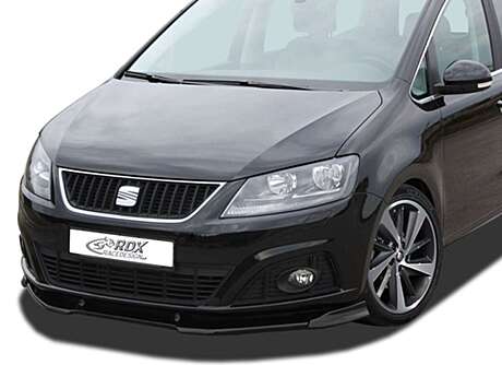 RDX RDFAVX30512 Front Spoiler VARIO-X for SEAT Alhambra 7N 2010+ Front Lip Splitter