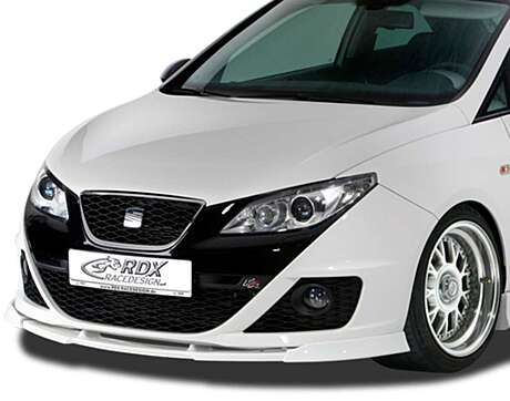 RDX RDFAVX30026 Front Spoiler VARIO-X for SEAT Ibiza 6J FR -03/2012 Front Lip Splitter