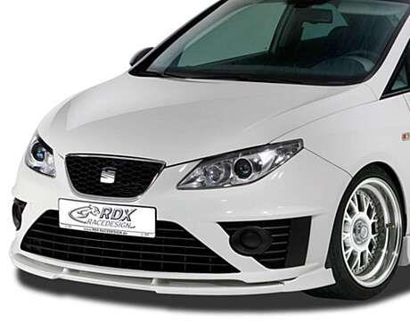 RDX RDFAVX30019 Front Spoiler VARIO-X for SEAT Ibiza 6J with for SEAT Aerodynamik-Kit -03/2012 Front Lip Splitter