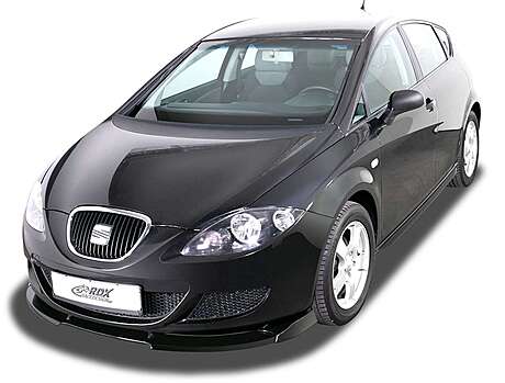 RDX RDFAVX30503 Front Spoiler VARIO-X for SEAT Leon 1P -2009 (not FR, Cupra) Front Lip Splitter