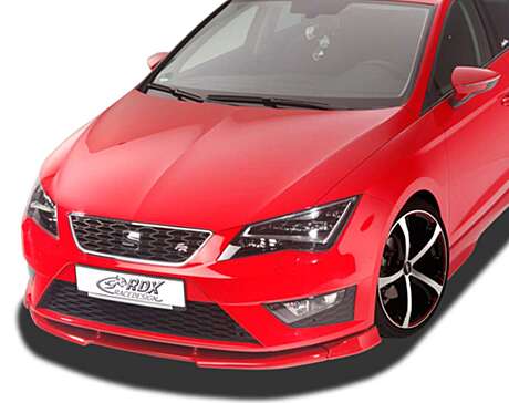 RDX RDFAVX30644 Front Spoiler VARIO-X for SEAT Leon 5F FR + Cupra -2017 (incl. SC, ST) Front Lip Splitter