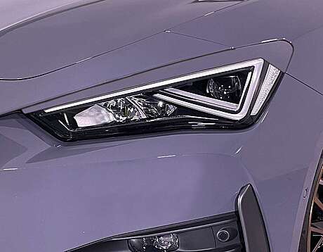 RDX RDSB188 Headlight covers for SEAT Leon (KL / 2020+) / SEAT Taracco (KN / 2018+) / CUPRA Leon (KL / 2020+) / CUPRA Formentor (KM / 2020+) Light Brows