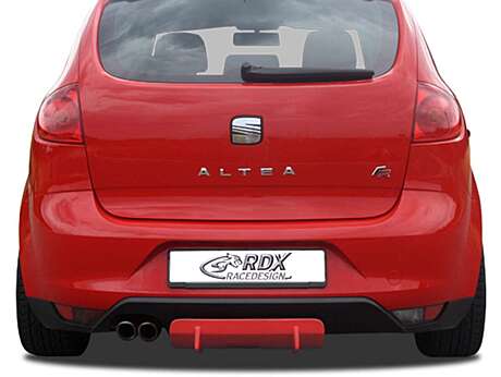 RDX RDHAD1-002 Rear Diffusor U-Diff for SEAT Altea 5P (also for FR & XL)