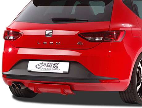 RDX RDHAD1-005 Rear Diffusor U-Diff for SEAT Leon 5F (incl. FR) / Leon 5F SC (incl. FR) / Leon 5F ST (incl. FR)