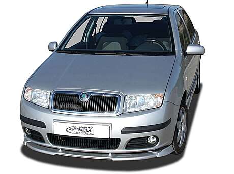 RDX RDFAVX30756 Front Spoiler VARIO-X for SKODA Fabia 1 (6Y) 2004+ (not GT / RS) Front Lip Splitter