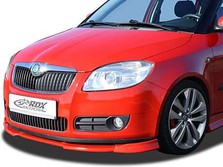 RDX RDFAVX30517 Front Spoiler VARIO-X for SKODA Fabia 2 Typ 5J -2010 (also for Roomster) Front Lip Splitter