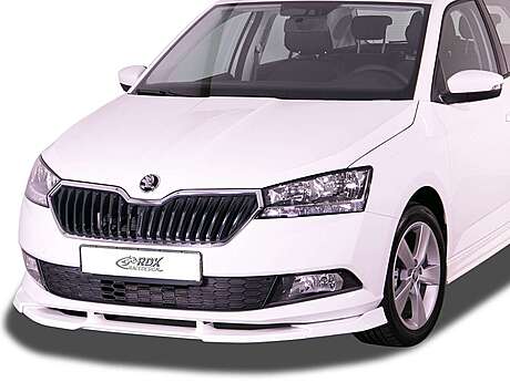 RDX RDFAVX30947 Front Spoiler VARIO-X for SKODA Fabia 3 (5J/NJ) 2019+ Front Lip Splitter