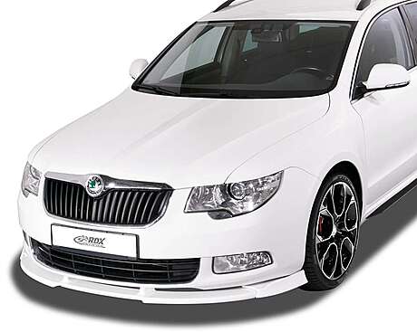 RDX RDFAVX30101 Front Spoiler VARIO-X for SKODA Superb 2 (3T) 2008-2013 Front Lip Splitter