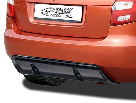 RDX RDHAD2001 Rear Bumper Extension for SKODA Fabia 2 / 5J Diffusor