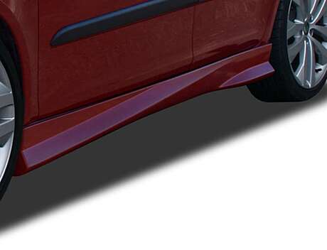 RDX RDSL373 Side Skirts for SKODA Fabia 2 / 5J (-2010 & Facelift 2010+) "Turbo"