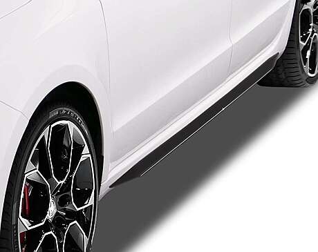 RDX RDSL500071 Side Skirts for SKODA Superb 2 (3T) "Slim"
