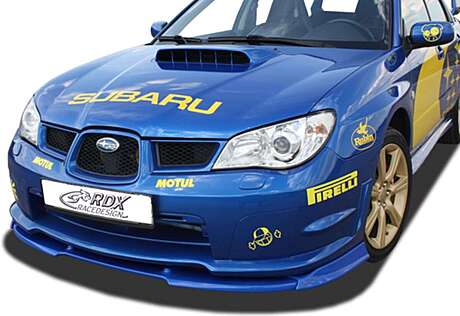 RDX RDFAVX30662 Front Spoiler VARIO-X for SUBARU Impreza 3 (GD) WRX 2005-2007 Front Lip Splitter