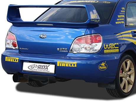 RDX RDHAD1-011 Rear Diffusor U-Diff for SUBARU Impreza 3 (GD) WRX 2005-2007