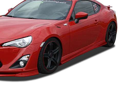 RDX RDSL347 Sideskirts for TOYOTA GT86 & for SUBARU BRZ 