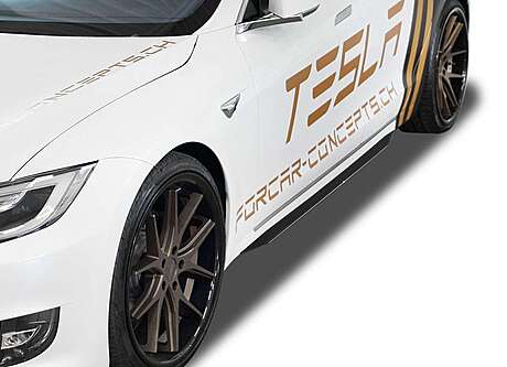 RDX RDSL500060 Side Skirts for TESLA Model S "Slim"