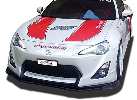 RDX RDFAVX30627 Front Spoiler VARIO-X for TOYOTA GT86 (Fit for Cars with Aero-Kit / Aero-Front bumper) Front Lip Splitter