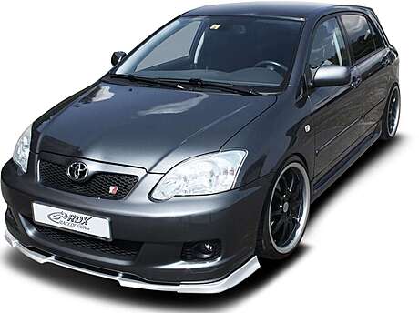 RDX RDFAVX30712 Front Spoiler VARIO-X for TOYOTA Corolla E12 TS (2004-2007) Front Lip Splitter