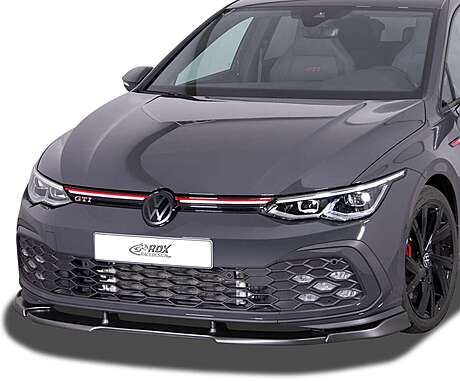 RDX RDFAVX30241 Front Spoiler VARIO-X for VW Golf 8 GTI (CD / 2020+) Front Lip Splitter