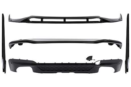 Aero Body Kit suitable for BMW X3 G01 M Sport (2018-2020) Black Knight Design Piano Black