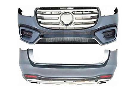 Complete Body Kit suitable for Mercedes GLS SUV X167 (2019-2023) GLS63 Design