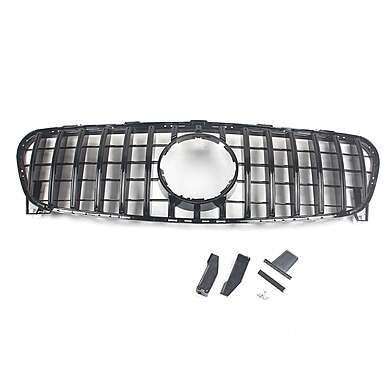 Black GT Front Grille Mercedes-Benz X156 GLA-Class GLA180 GLA250 2017-2019