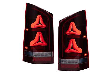 LED Taillights suitable for Mercedes V-Class W447 (2014-2024) Single Rear Door Dynamic Turning Lights