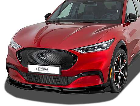 RDX RDFAVX30291 Front Spoiler VARIO-X for FORD Mach-E (LSK, LSBK / 2021+) Front Lip Splitter