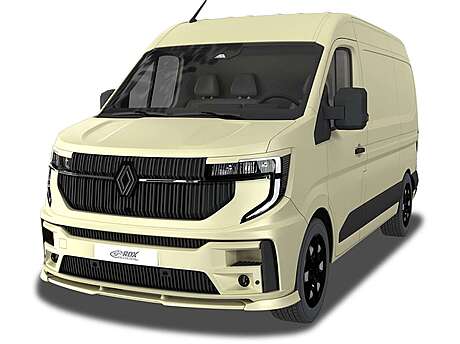 RDX RDFAVX30270 Front Spoiler VARIO-X for RENAULT Master & NISSAN Interstar (2024-present) Front Lip Splitter 