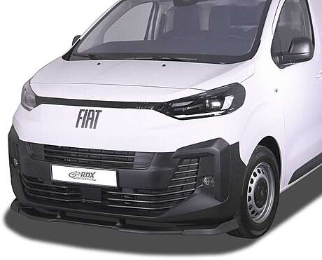RDX RDFAVX30277 Front Spoiler VARIO-X for CITROEN Jumpy / Dispatch / Spacetourer (V) & FIAT Ulysse / Scudo (V) & OPEL / VAUXHALL Zafira / Vivaro (V) & PEUGEOT Expert / Traveller (V) & TOYOTA ProAce / ProAce Verso (V) Front Lip Splitter