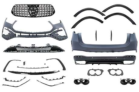 Body Kit suitable for Mercedes GLE W167 SUV (2024-Up) GLE53 Design