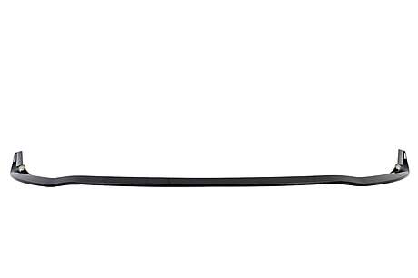Front Bumper Spoiler Lip suitable for Mercedes S-Class W223 Limousine Sport Line (2020-up) Piano Black