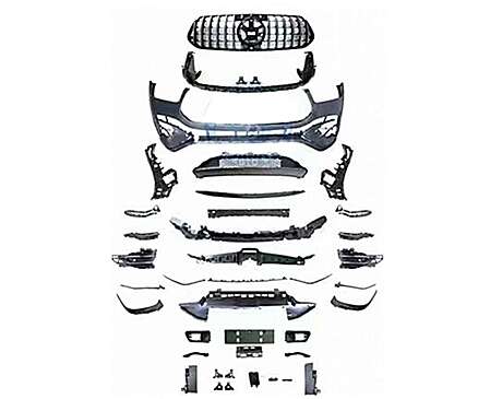 Complete Body Kit suitable for Mercedes GLE W167 SUV (2019-Up) GLE 53 Design