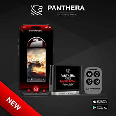 PANTHERA PARDUS POWER PEDAL BOOSTER + APP + Remote