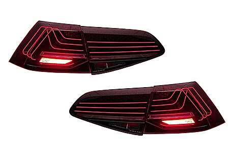 Full LED Taillights suitable for VW Golf 7 & 7.5 Hatchback (2012-2019) for Halogen Laser Look