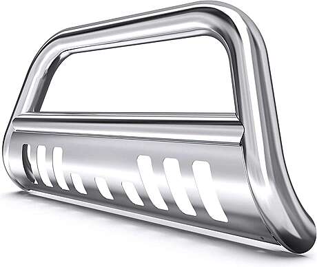Front Bumper Guard Chrome Steal ATBB5001 Toyota Sequoia 2008-2022 / Toyota Tundra 2007-2021