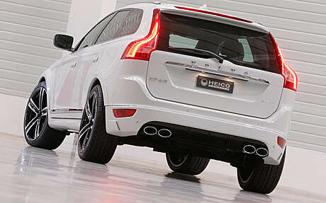 Exhaust System with Muffler Tips H2521661 Heico Sportiv Volvo XC60 2008-07.2013