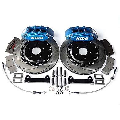 Front 4-piston brake system KIDO Racing for Mazda 6 MPS 2005-2007