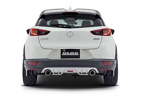 Rear skirt for painting DAMD for Mazda CX-3 2015-2020