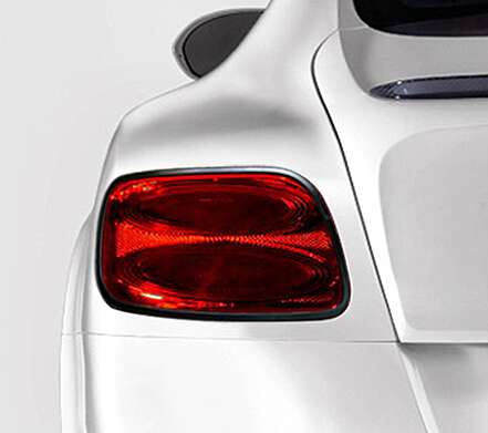 Tail light trims black IDFR 1-BT604-02BK for Bentley Continental GT 2012-2013