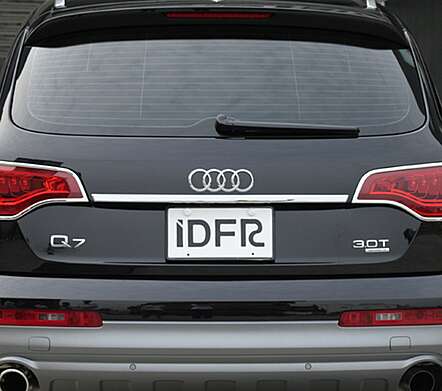 Trim Above The Number On The Trunk Lid Chrome IDFR 1-AD250-07C Audi Q7 2007-2015