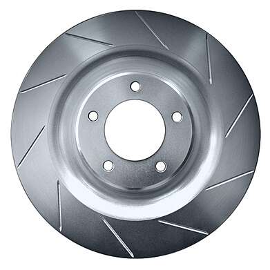 ROTORA Front Brake Discs with Notches